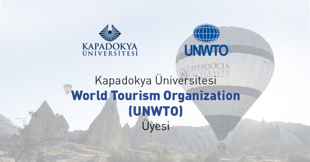 Üniversitemiz UNWTO (World Tourism Organization) Üyesi