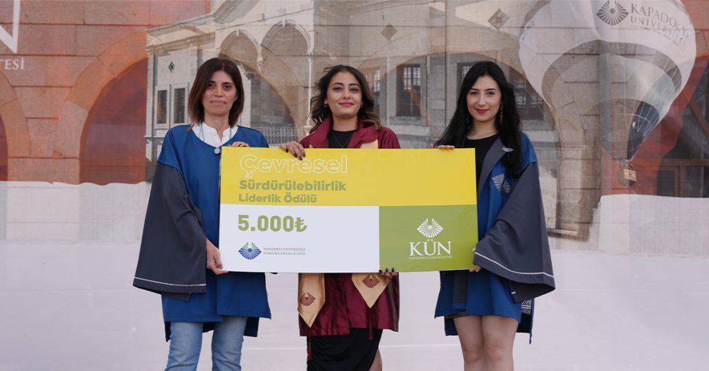 2023-2024 Akademik Yılı Çevresel Sürdürülebilirlik Liderlik Ödülü Sahibini Buldu