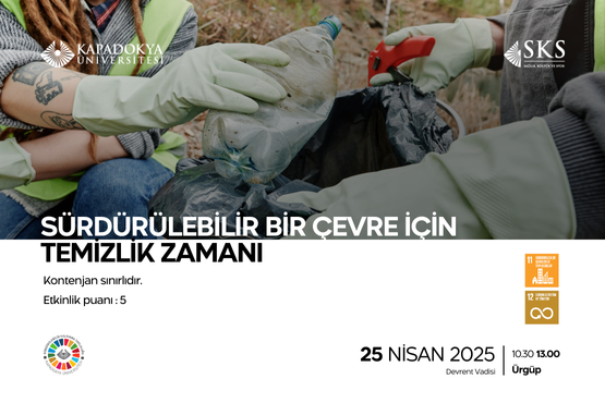 Time to Clean for a Sustainable Environment