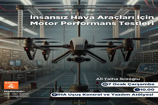 Motor Performance Tests for Unmanned Aerial Vehicles (UAVs)