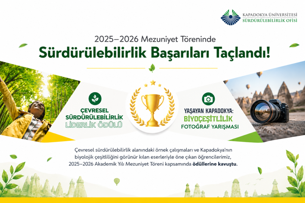 2025–2026 Mezuniyet Töreninde Sürdürülebilirlik Başarıları Taçlandı!